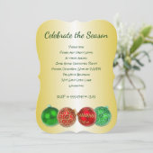 シーズ祝ン金ゴールドのクリスマスパーティー 招待状 (スタンド正面)