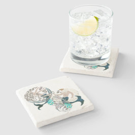 シーズ神話ニューエイジフォーク芸術 ストーンコースター