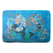 シーズ神話ニューエイジフォーク芸術 バスマット (正面)