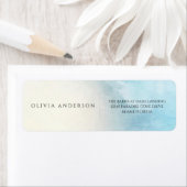 シーズ結婚ンサマーブルー海ビーチ結婚式 ラベル (インサイチュ)