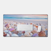 シーズ葉ンズ静かな平和自然 デスクマット (キーボード&マウス)