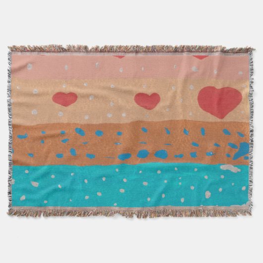 シーズ・オブ・ラブブランケット スローブランケット (正面)