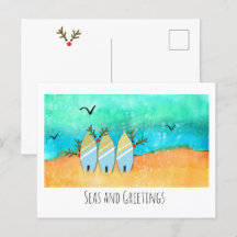 シーズ&グリーティングビーチクリスマスとルドルフ