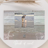 シーズ&グリーティングフォトビーチスターフィッシュシーシェル シーズンカード