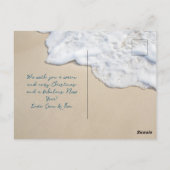 シーズ&グリーティング海ウェーブズホリデー ポストカード (裏面)