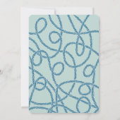 シーズ&グリーティング海ホリデー3フォトカード 招待状 (裏面)