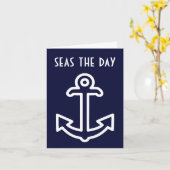 シーズ・ザ・デイ・おもしろい勇気付けられるカード カード (黄色い花)