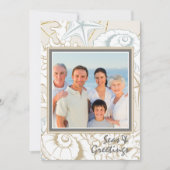 シーセエレガントルビーチマリーンパーソナライズされた写真 (正面)