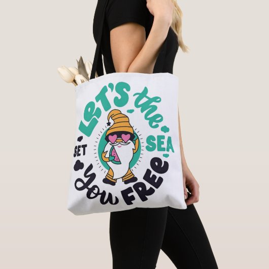 シーセットユフリーシーティー格言 トートバッグ (クローズアップ)