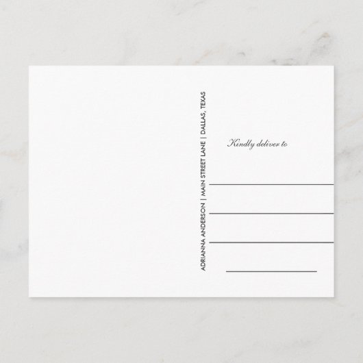 シーセフェイクル金箔 |海日付の保存 案内ポストカード (裏面)