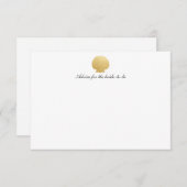 シーセフェイクル金箔 |海結婚のアドバイス アドバイスカード (正面/裏面)