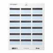 シーセモダンルエレガント・ダマスク ラベル (フルシート)