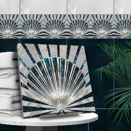 シーセルアールデコ – アワロシェルとパール タイル