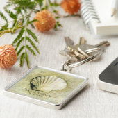 シーセルエレガントビーチ結婚式キープサケ キーホルダー (側面)