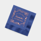 シーセルガーリー誕生日 箔ナプキン (左)
