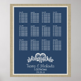 シーセルビーチテーマシート表 ポスター