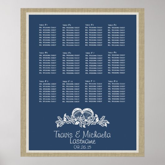 シーセルビーチテーマシート表 ポスター (正面)