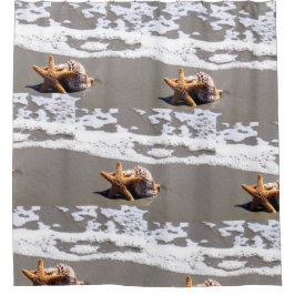 シーセルビーチバスルームのシャワーカーテン シャワーカーテン