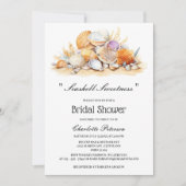 シーセルビーチブライダルシャワー 招待状 (正面)