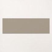 シーセルビーチモダンベージュクリームホワイトリラックス詩 ヨガマット (裏面(横))