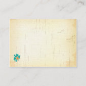 シーセルビーチ披露宴 エンクロージャーカード (裏面)