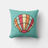 シーセルビーチ航海の投げ枕 クッション (正面)