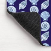 シーセル沿岸航海の海ブルー マウスパッド (コーナー)