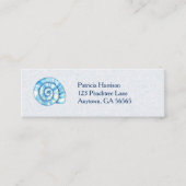 シーセル海をテーマにした名刺 スキニー名刺 (正面)