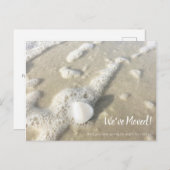 シーセル海引っ越しました 案内ポストカード (正面/裏面)