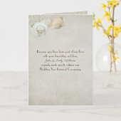 シーセル結婚ルの発願の更新招待状 カード (黄色い花)