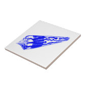 シーセル – コバルトブルーとホワイト タイル (側面)