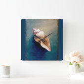 シーセル スクエア壁時計 (ホーム)