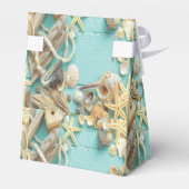 シーセル，ヴィンテージ，コラージュ，ターコイズ，シック，トレンディー,おもしろい フェイバーボックス (裏面サイド)