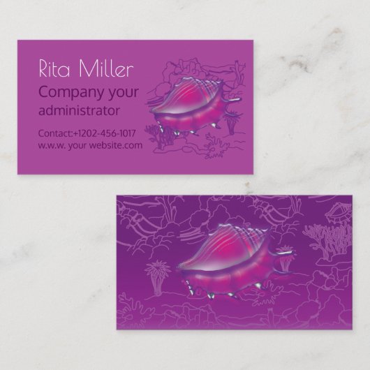 シーセル 名刺 (正面/裏面)