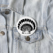 シーセル – 白黒 缶バッジ (インサイチュ)