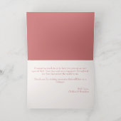 シーセ結婚ル金箔サンキューカード 箔シーズンカード (内側レイダウン)