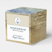 シーソルトバスボムネイビーいかり水彩ビーチ フェイバーボックス (正面サイド)