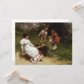 シーソーの子ども（Frederick Morgan著） カード (正面/裏面インサイチュ)