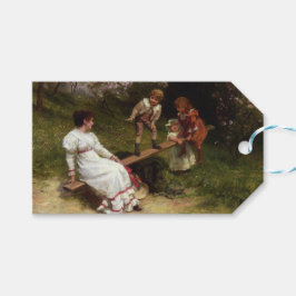 シーソーの子ども（Frederick Morgan著） ギフトタグ