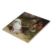 シーソーの子ども（Frederick Morgan著） タイル (側面)