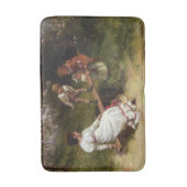 シーソーの子ども（Frederick Morgan著） バスマット (正面縦)