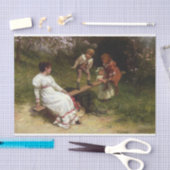 シーソーの子ども(Frederick Morgan著) 薄葉紙 (クラフト)