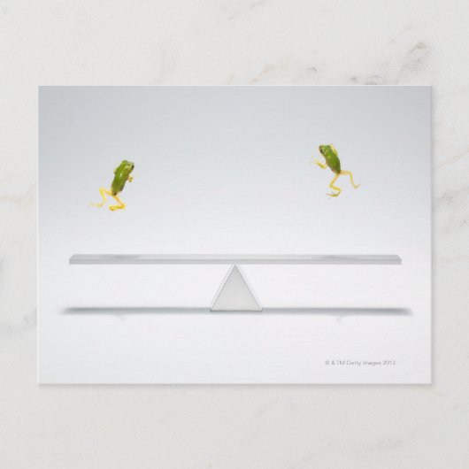 シーソー ポストカード (正面)