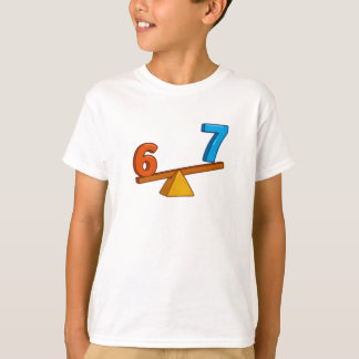 シーソー 6 7 Tシャツ
