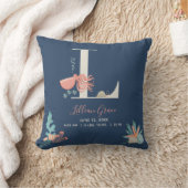 シータコ文字の下L誕生状態 クッション (ブランケット)