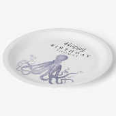 シータコ誕生日下で愛らしい ペーパープレート (アングル)