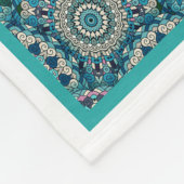 シータートルアートキルトブランケ素晴らしッカスタマイズト フリースブランケット (角)