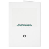 シータートルアートサンキューカード (裏面)