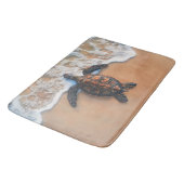 シータートルオンザビーチ バスマット (アングル)