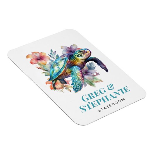 シータートルクルーズ船州のマグネット マグネット (右側)